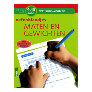 Deltas oefenblaadjes maten en gewichten