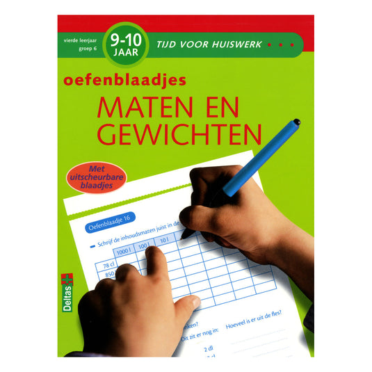 Deltas oefenblaadjes maten en gewichten
