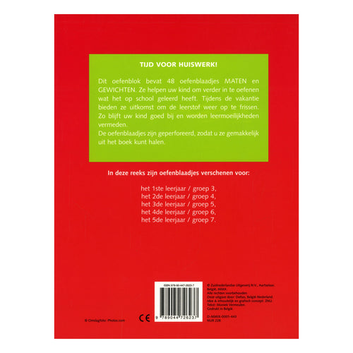 Deltas oefenblaadjes maten en gewichten