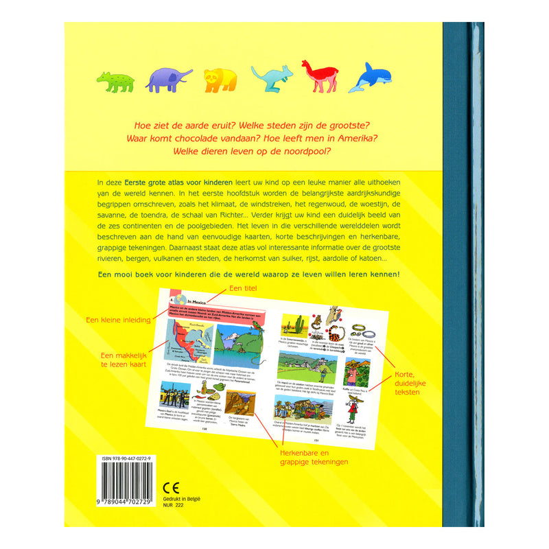 Load image into Gallery viewer, Deltas eerste grote atlas voor kinderen
