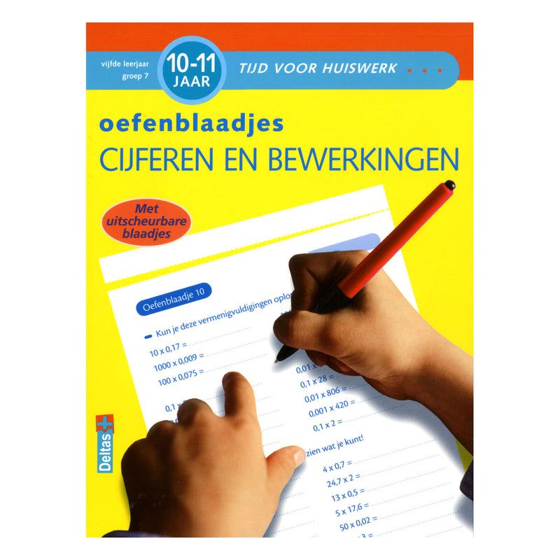 Load image into Gallery viewer, Deltas oefenblaadjes rekenen (10-11j) cijfers en bewerkingen
