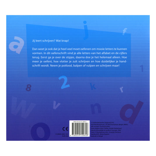 Deltas mijn oefenschrift schrijven 6-7 jaar