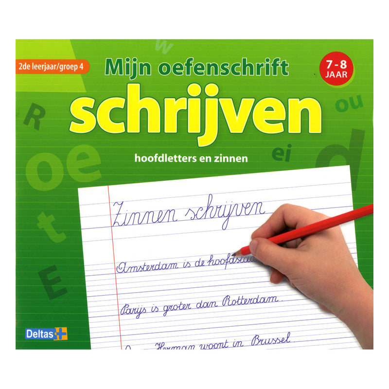 Load image into Gallery viewer, Deltas mijn oefenschrift schrijven (7-8 jaar)
