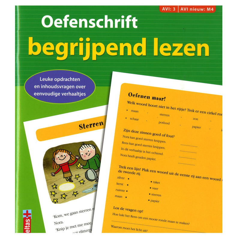 Load image into Gallery viewer, Deltas oefenschrift begrijpend lezen avi m4
