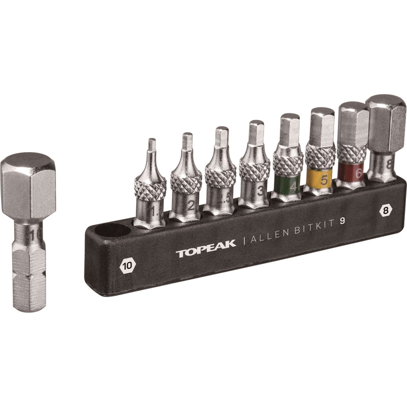 Load image into Gallery viewer, Topeak Inbus lange bit set Allen BitKit 9
