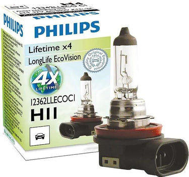 Philips hauptlampe longlife ecovision h11 longer life eco visio
