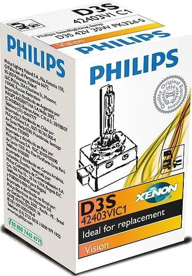 Philips hoofdlamp xenon vision d3s vision c1 .