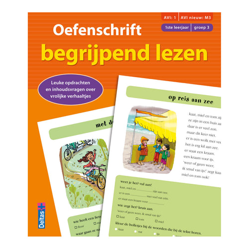 Deltas oefenschrift begrijpend lezen avi:1 - avi nieuw: m3