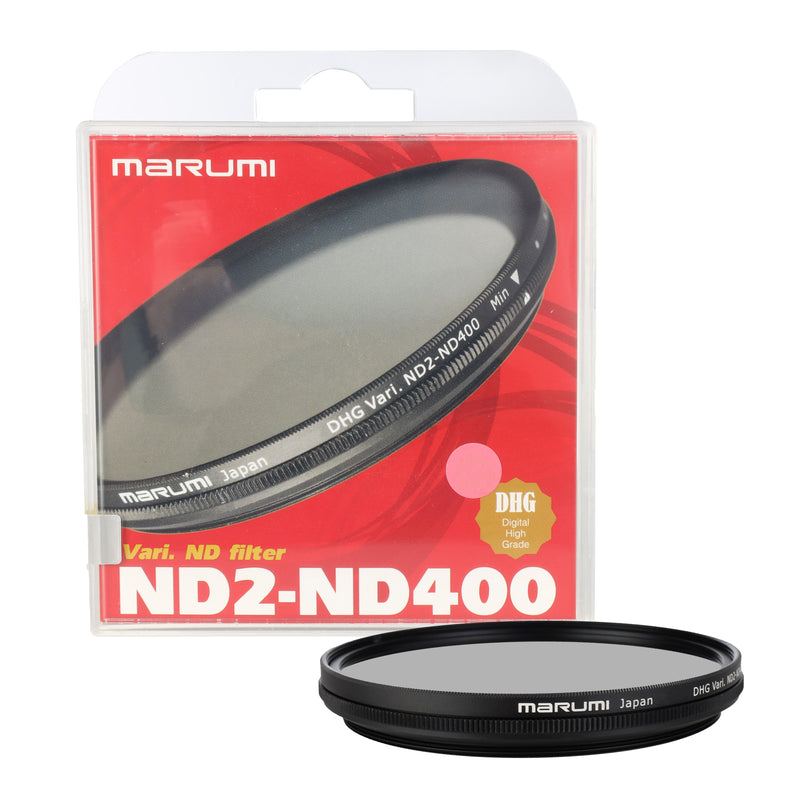 Load image into Gallery viewer, Marumi grijs variabel filter dhg nd2-nd400 62 mm
