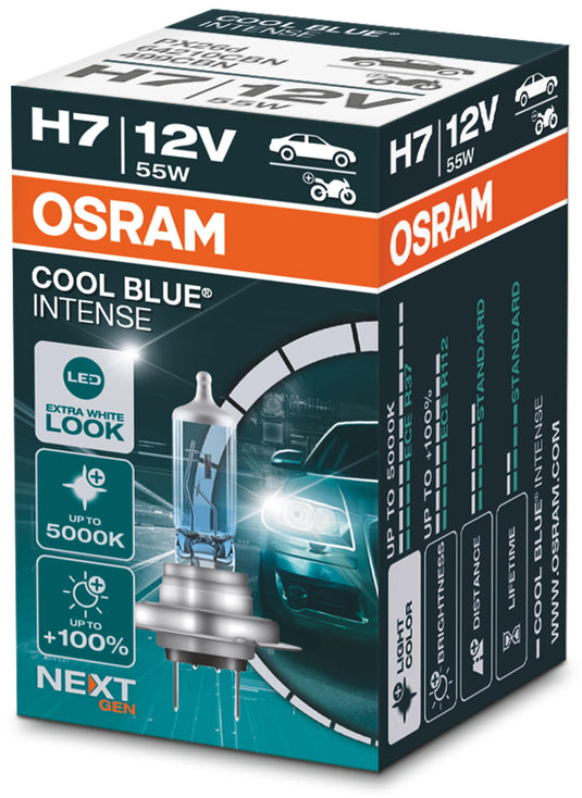 Osram hoofdlamp cool blue intense van lamp h7 55w cool blue intense