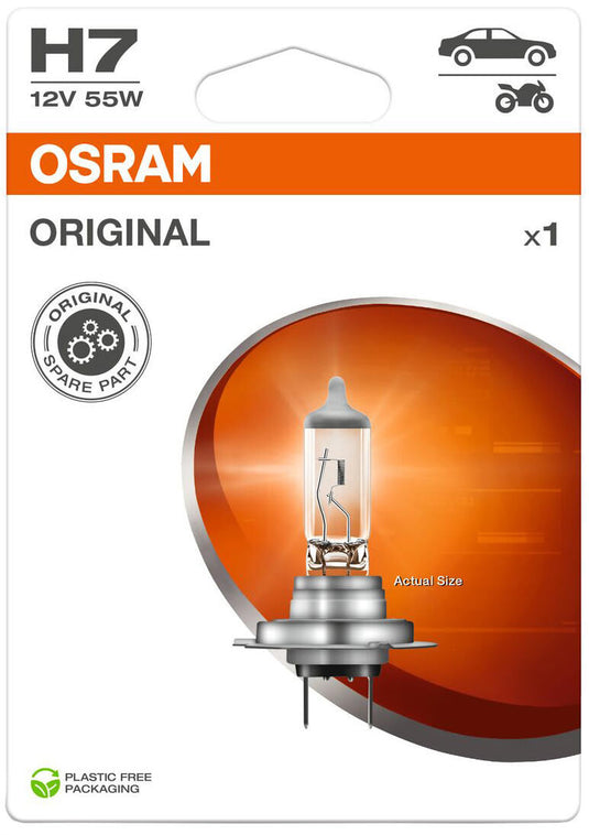 Osram original line hoofdlamp hal.lamp h7 12v 55w sb sockel px 26 d