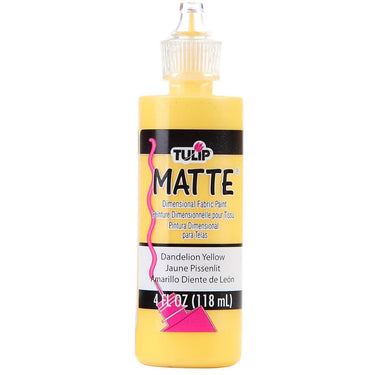 Tulip • dimensional fabric paint matte dandelion yellow 118ml
