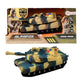 Toi-toys toi toys alfafox tank militair 17cm frictie + licht en geluid