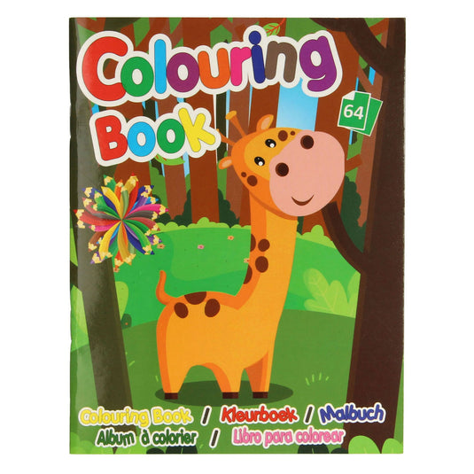 Boek specials nederland bv kleurboekje a5. 64 pag. (20 stuks) 4 ass