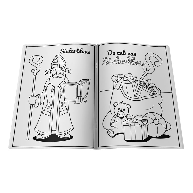 Load image into Gallery viewer, Boek specials nederland bv sinterklaas kleurboek
