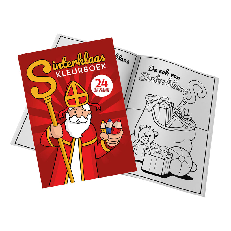 Load image into Gallery viewer, Boek specials nederland bv sinterklaas kleurboek
