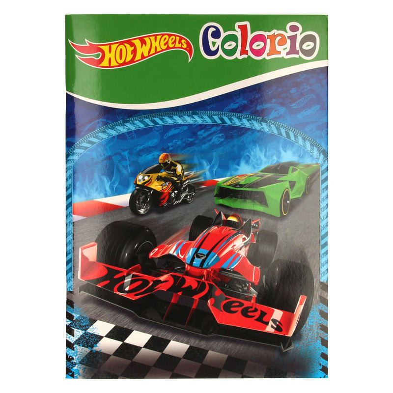 Laden Sie das Bild in Galerie -Viewer, Hot wheels colorio kleurboek
