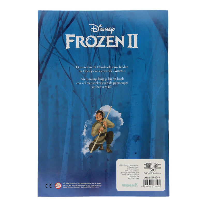 Load image into Gallery viewer, Disney Frozen II Kleurboek met Stickers
