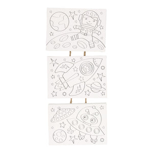 Wins holland canvas schilderset ruimte, set van 3 stuks