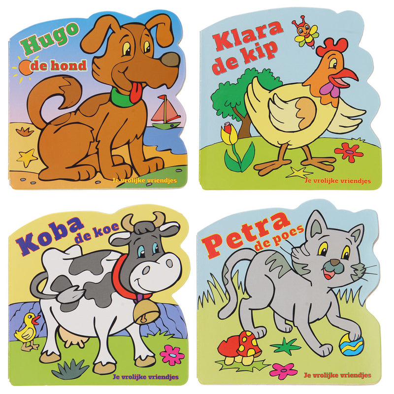 Load image into Gallery viewer, Boek specials nederland bv kartonboek mijn vrolijke vriendjes
