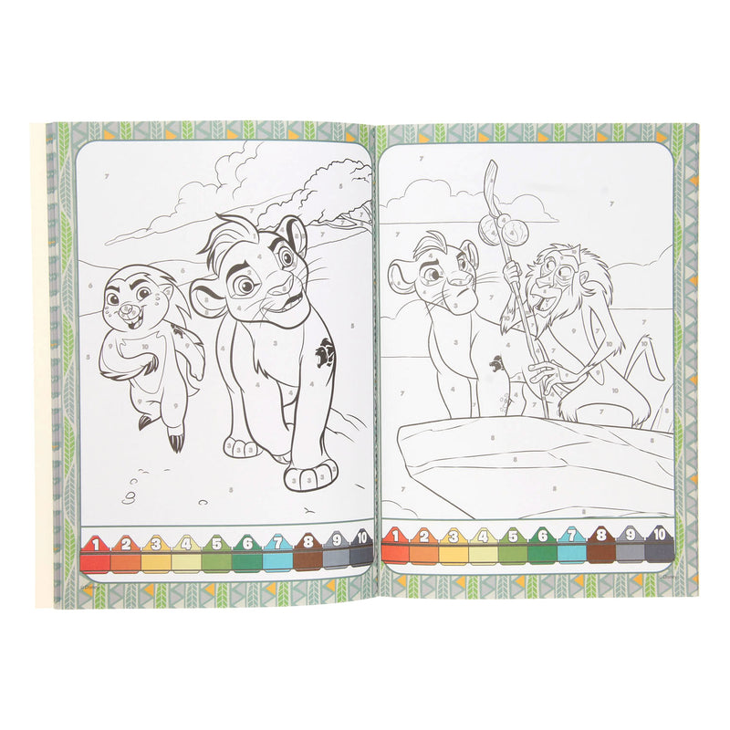Load image into Gallery viewer, Boek specials nederland bv kleuren op nummer - lion king
