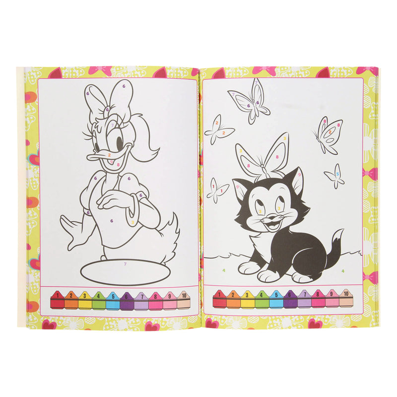 Load image into Gallery viewer, Boek specials nederland bv kleuren op nummer - minnie mouse
