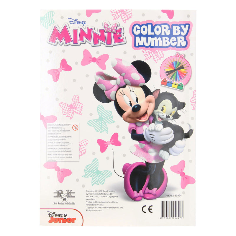 Load image into Gallery viewer, Boek specials nederland bv kleuren op nummer - minnie mouse
