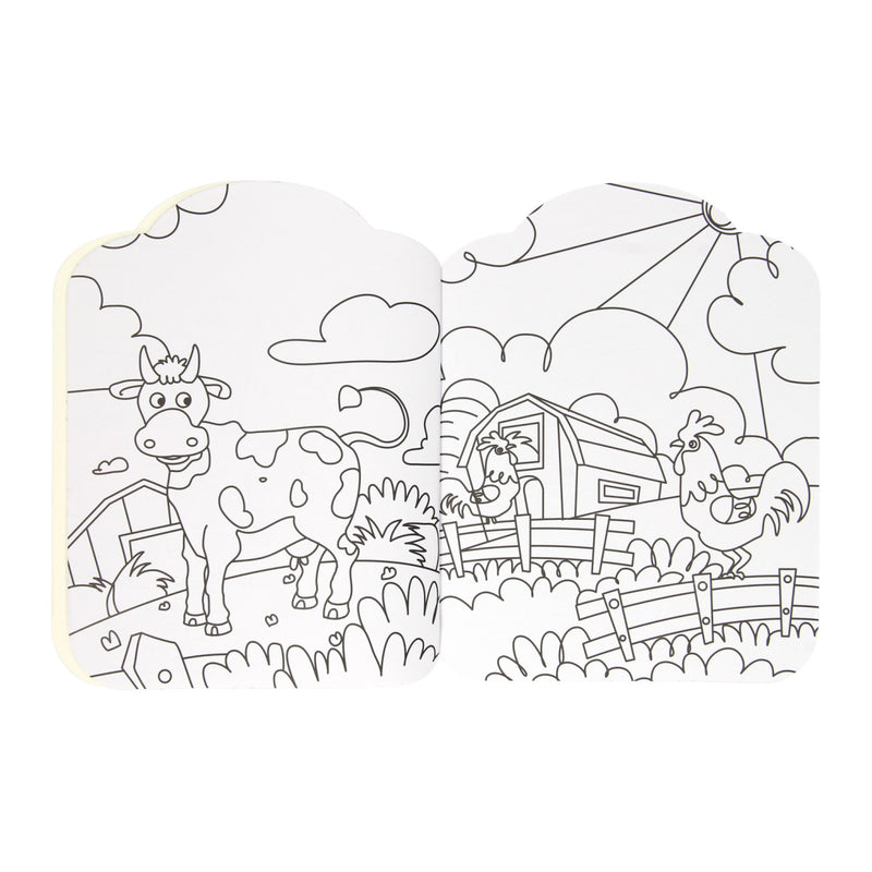 Load image into Gallery viewer, Wins Holland Fantastico Kleuren Stickerboek Boerderij
