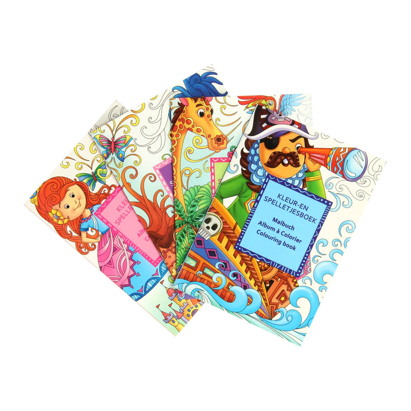 Load image into Gallery viewer, Wins Holland Kleuren Spelletjesboekje, set van 24st.
