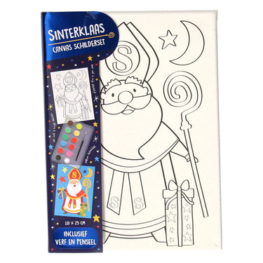 Wins holland canvas sinterklaas schilderset