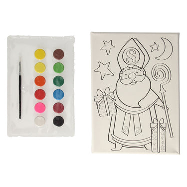 Wins holland canvas sinterklaas schilderset
