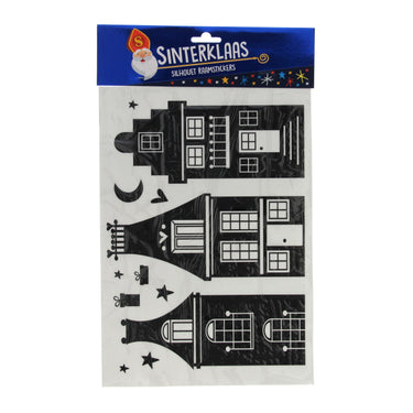 Wins holland silhouette raamstickers sinterklaas