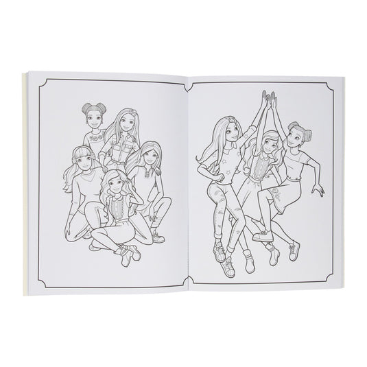 Super Color Kleurboek Barbie met Potloden