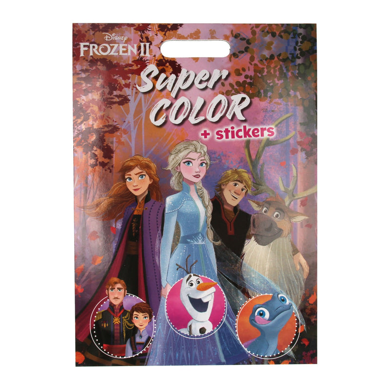Load image into Gallery viewer, Boek Specials Nederland BV Walt Super Color Kleurboek Frozen

