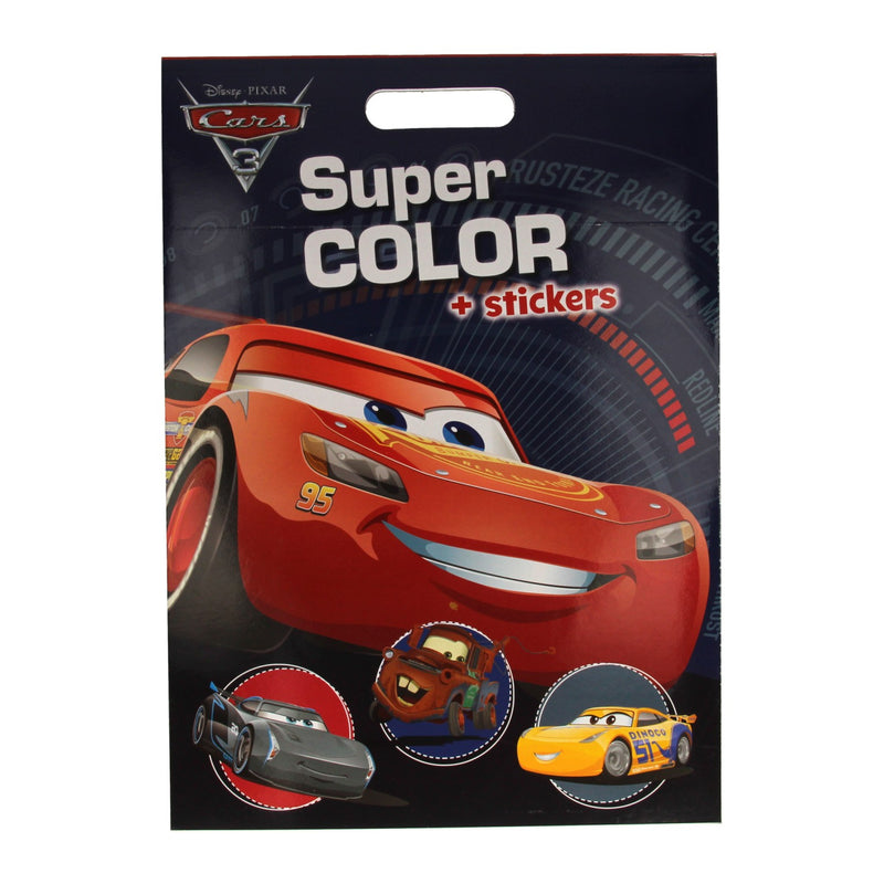 Load image into Gallery viewer, Boek Specials Nederland BV Walt Super Color Kleurboek Cars
