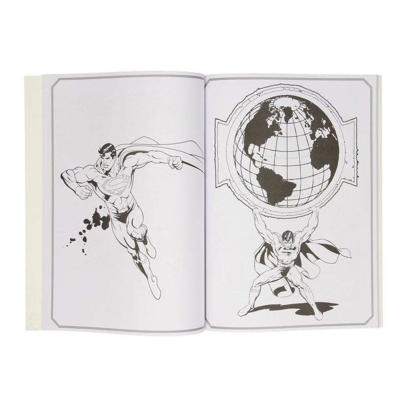 Load image into Gallery viewer, Warner Bros Color Kleurboek Superman met Stickers
