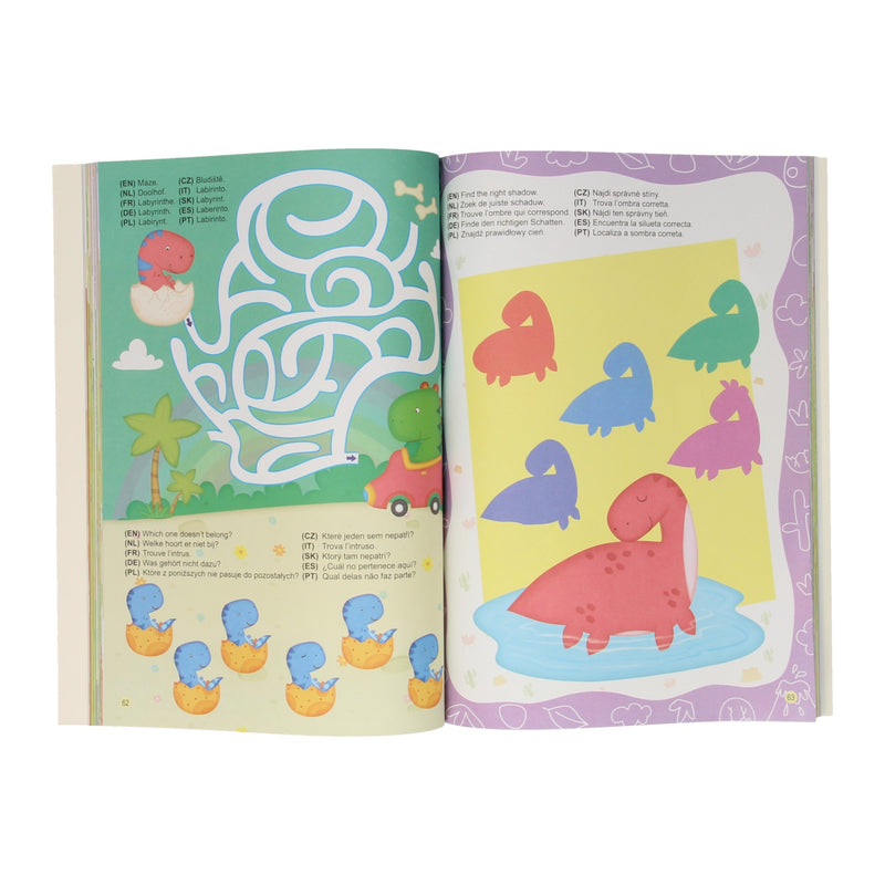 Load image into Gallery viewer, Wins holland kleur- en activiteitenboek - dino
