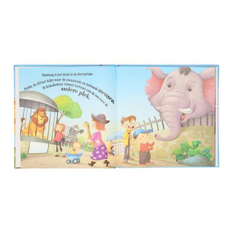 Load image into Gallery viewer, Wins holland prentenboek - bobby's feestje in de dierentuin

