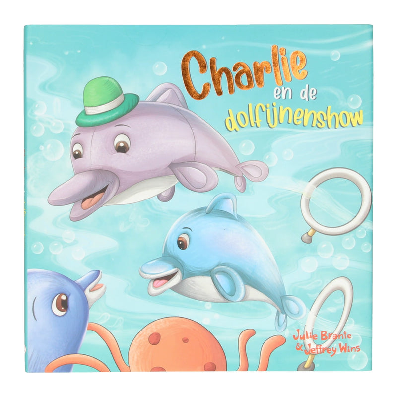 Load image into Gallery viewer, Wins holland prentenboek - charlie en de dolfijnenshow
