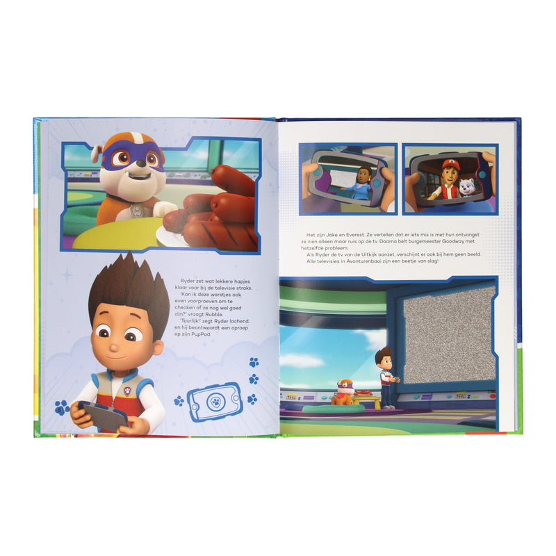 Load image into Gallery viewer, Wins Holland Voorleesboek De Pups Redden een Satelliet PAW Patrol
