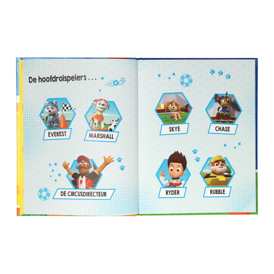 Wins holland voorleesboek de puppsen redden een sportwedstrijd paw patrol