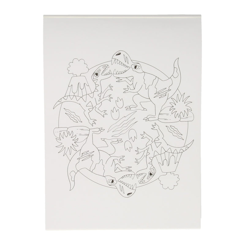 Load image into Gallery viewer, Wins holland ik kleur mandala's dinosaurussen
