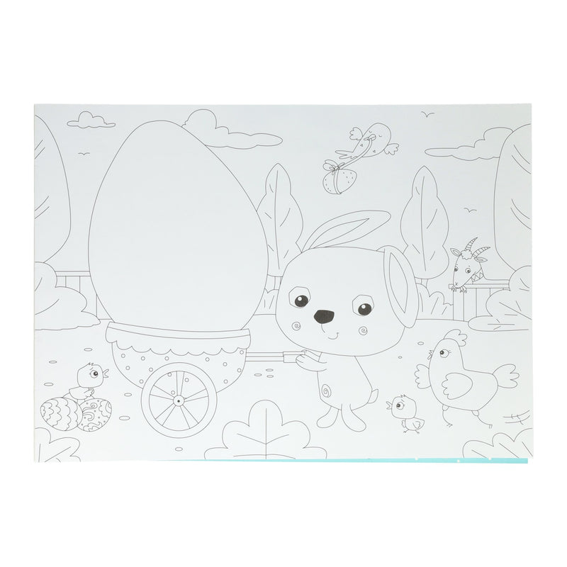 Load image into Gallery viewer, Wins holland placemats kleurboek pasen, 12st.
