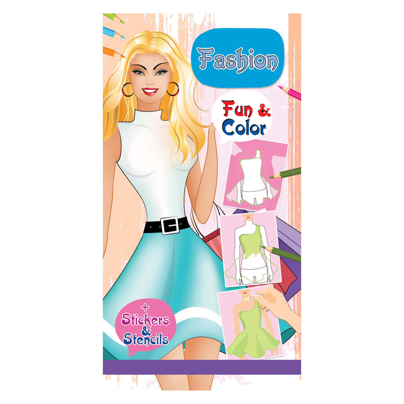 Load image into Gallery viewer, Boek specials nederland bv fashion fun color kleurboek
