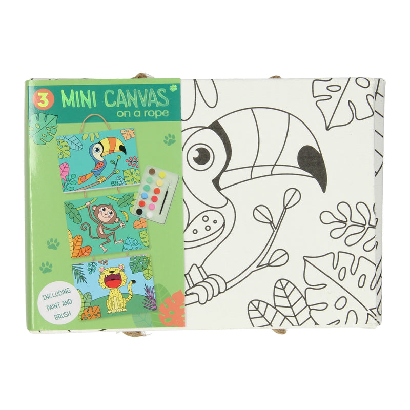 Load image into Gallery viewer, Wins holland canvas schilderijen aan touw - wilde dieren, 3st
