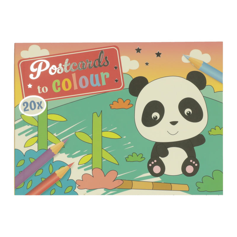 Load image into Gallery viewer, Wins holland postkaarten kleuren wilde dieren
