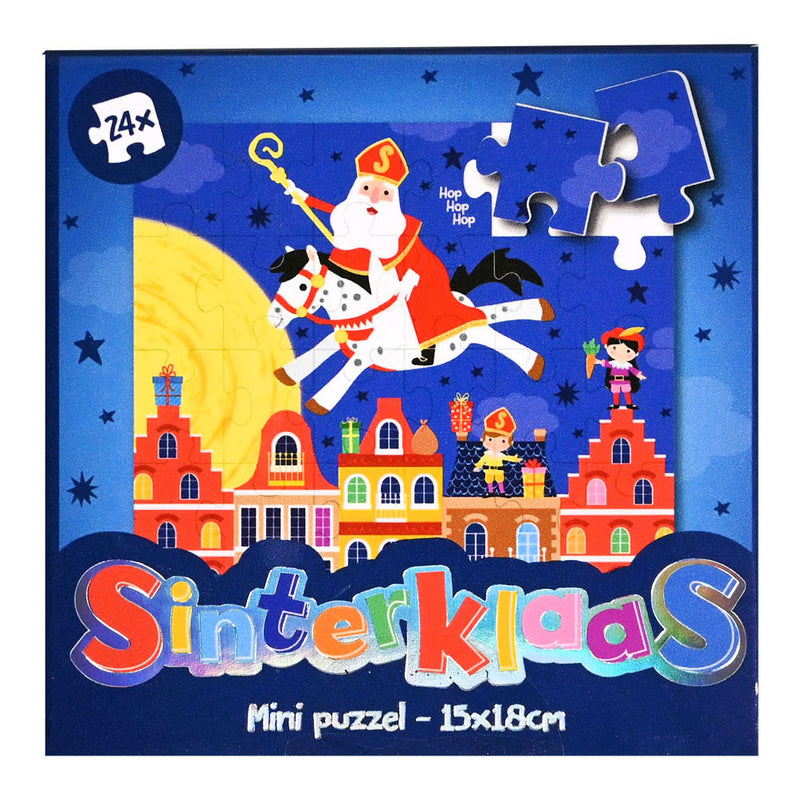 Load image into Gallery viewer, Wins holland mini puzzel sinterklaas, 24st.
