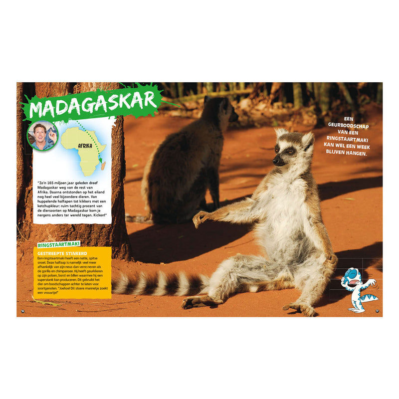 Load image into Gallery viewer, Boek specials nederland bv wild van freek op reis door afrika boek
