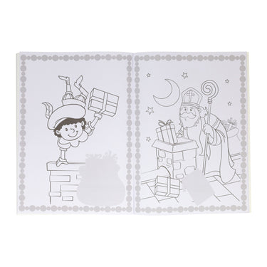 Boek specials nederland bv sinterklaas sticker- en kleurboek
