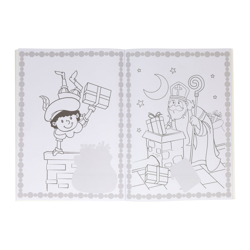 Load image into Gallery viewer, Boek specials nederland bv sinterklaas sticker- en kleurboek
